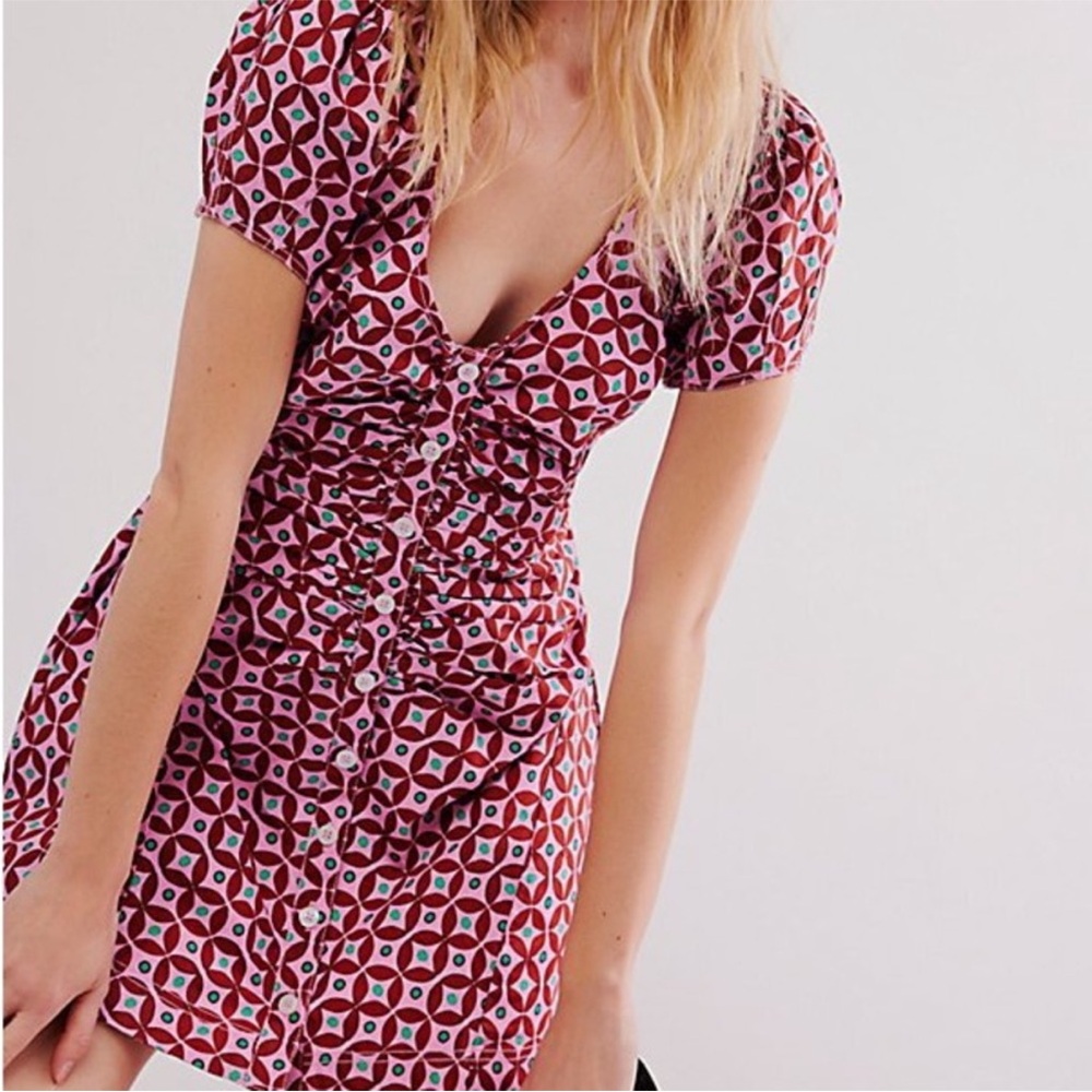 Free People Oakley Mini Dress XS
